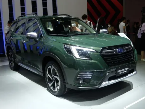 Subaru Forester 2023 giá từ 969 triệu tại Việt Nam: Thiết kế mới, thêm công nghệ an toàn