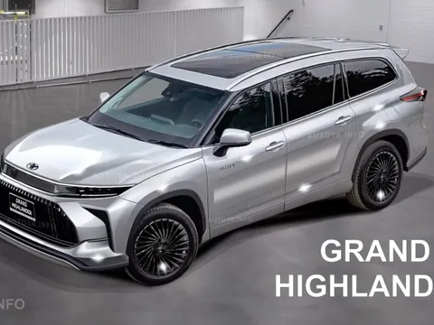 Toyota Highlander sắp có phiên bản lớn hơn, tăng sức đấu Ford Explorer