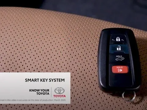 Toyota bớt khóa điện tử, thay bằng chìa cơ dự phòng vì thiếu chip