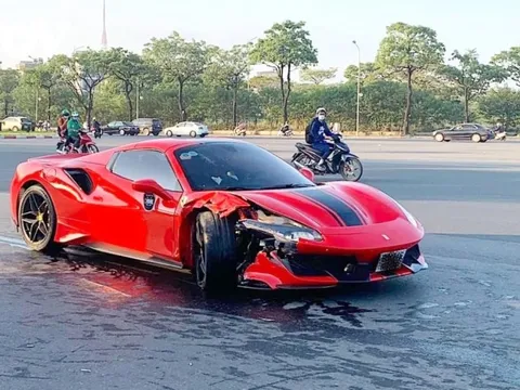 Siêu xe Ferrari biển ngoại giao gây tai nạn, xử lý như thế nào?
