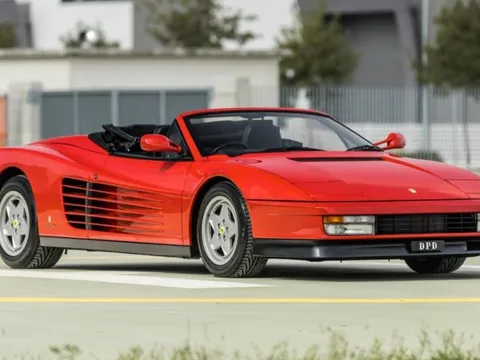 Bán đầu giá Ferrari Testarossa Pininfarina Spider siêu hiếm