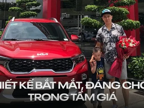 Chủ xe Kia Sonet: 'Chọn Sonet vì thiết kế và hợp túi tiền'