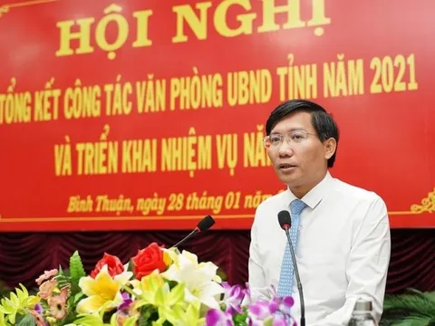 Miễn nhiệm chức danh Chủ tịch UBND tỉnh Bình Thuận đối với ông Lê Tuấn Phong