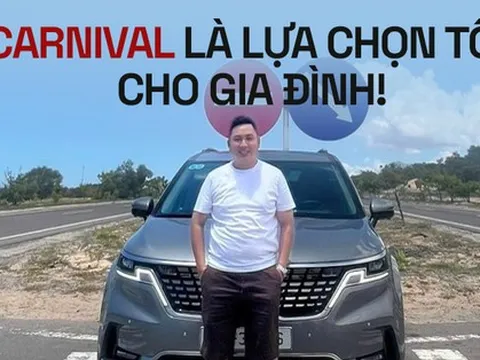 Chủ xe Kia Carnival: ‘Tầm giá 1,5 tỉ đồng không xe nào ngồi sướng bằng’