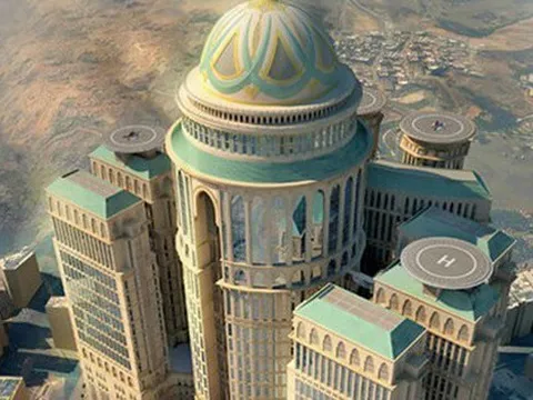 Có gì bên trong khách sạn lớn nhất thế giới có 10.000 phòng đang xây dựng ở Saudi Arabia?