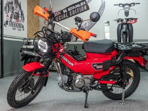 Hàng hiếm Honda CT125 Stanley giá trăm triệu ở VN: Dáng off-road, chỉ dành cho nhà sưu tầm