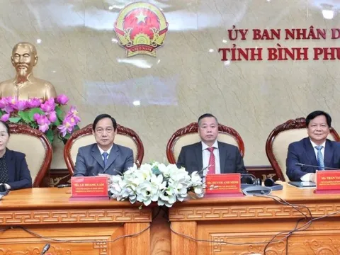 Tỉnh Bình Phước xúc tiến đầu tư với doanh nghiệp Italia