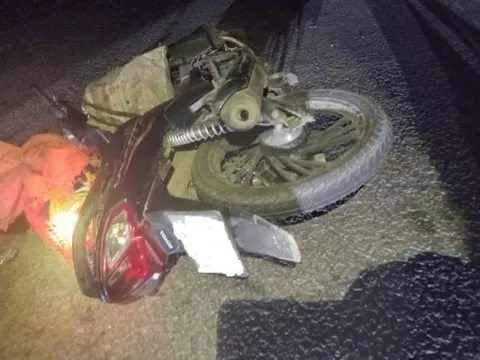 Truy tìm phương tiện cán qua người đi xe máy khiến nạn nhân tử vong