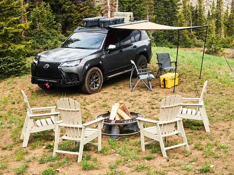 Xe chủ tịch Lexus LX 600 'đổi gió' độ theo phong cách hoang dã