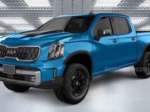 Xem trước bán tải Kia hoàn toàn mới: Chơi lớn cạnh tranh Ford Ranger