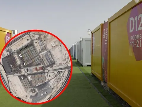 Thiếu khách sạn cùng chi phí đắt đỏ, Qatar xây hẳn làng cổ động viên với giá thuê 5 triệu một đêm