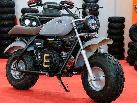 Xe máy mini của người Việt xuất khẩu Mỹ: 200 phân khối, đi tối đa 32km/h, giá dưới 20 triệu đồng