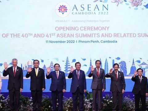 Hình ảnh Lễ khai mạc Hội nghị Cấp cao ASEAN 40, 41