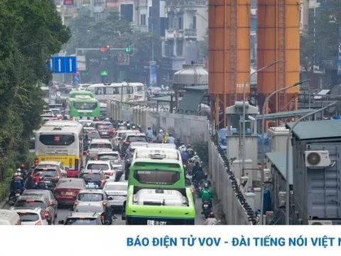 Nhiều "lô cốt" của dự án đường sắt Nhổn - ga Hà Nội đắp chiếu