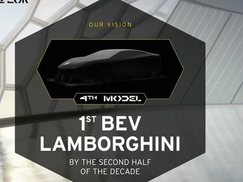 Lamborghini hé lộ siêu xe điện đầu tiên: 4 ghế, 2 cửa và gầm cao
