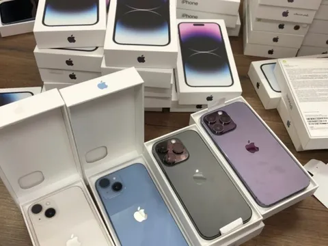 Cục QLTT TP HCM tổ chức bán tang vật 42 chiếc iPhone 14