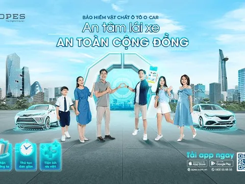 OPES ra mắt Bảo hiểm Vật chất ô tô tích hợp công nghệ Telematics