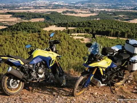 Suzuki trình làng xe adventure hoàn toàn mới V-Strom 800DE 2023
