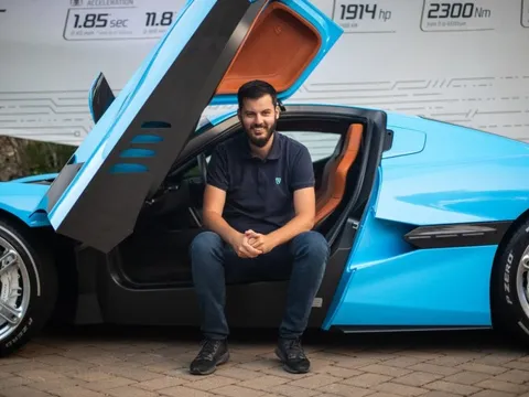 Xe điện nhanh nhất thế giới thuộc về 'con cưng' của CEO 34 tuổi điều hành 2 hãng siêu xe