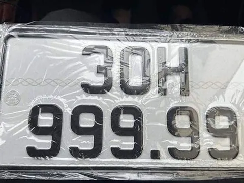 Chủ xe Kia Morning bấm được biển số ngũ quý 9 tại Hà Nội