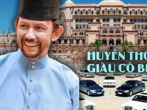 "Huyền thoại Brunei 76 tuổi" giàu cỡ nào mà sở hữu 600 chiếc Rolls Royce