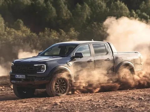 Ford Ranger Raptor 2023 "cập bến" châu Âu chỉ có 288 mã lực