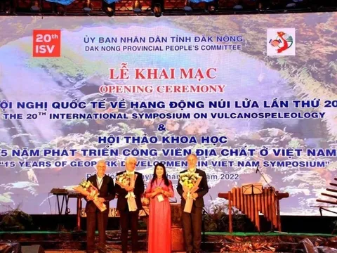 Đắk Nông: Khai mạc hội nghị quốc tế về hang động núi lửa