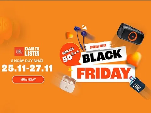 4 ưu đãi loa, tai nghe JBL giá tốt dịp Black Friday
