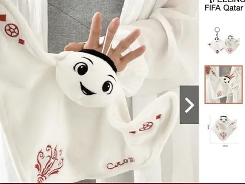 Linh vật World Cup 2022 'đổ bộ' sàn thương mại điện tử
