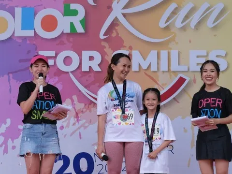 EZVIZ góp phần mang 100 nụ cười lành lặn đến các em nhỏ thông qua lễ hội sắc màu