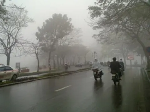 Không khí lạnh tăng cường, nhiều nơi có mưa