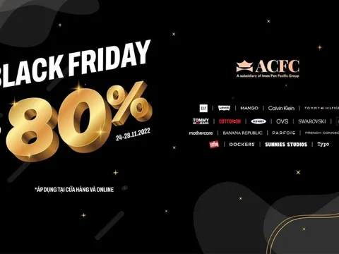 Bão giá tại ACFC Black Friday - Ưu đãi lên đến 80% với giá chỉ từ 199k