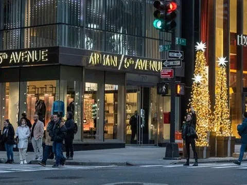 Đại lộ số 5 New York được xếp hạng là khu mua sắm đắt nhất thế giới