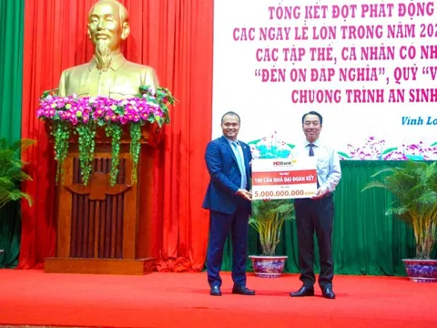Sovico, HDBank tiếp tục đẩy mạnh công tác an sinh xã hội tại Tây Nam Bộ