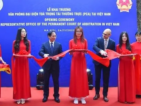 Khai trương Văn phòng của Toà trọng tài thường trực tại Hà Nội