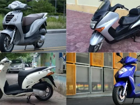 Những mẫu xe tay ga nổi đình, nổi đám một thời