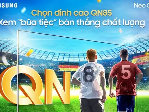Samsung TV tung ưu đãi lớn nhân ngày hội bóng đá lớn nhất hành tinh