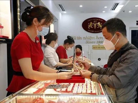 Giá vàng ​đang tìm kiếm mức hỗ trợ thấp hơn