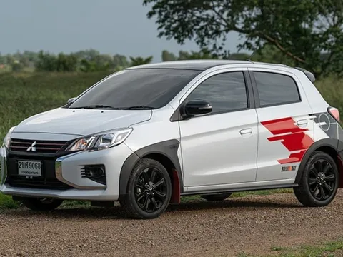 Mitsubishi Mirage thêm bản thể thao - Xe đô thị giả xe đua
