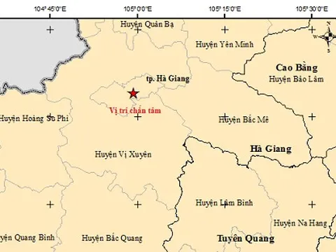 Động đất ở Hà Giang