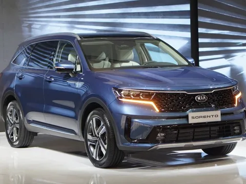 Kia Sorento tạm dẫn đầu nhóm Xe trang bị nổi bật