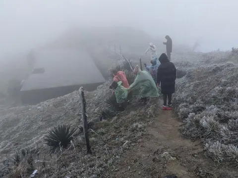 Đêm nay vùng núi cao khu vực Bắc Bộ có khả năng xuất hiện băng giá, mưa tuyết