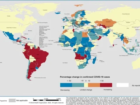 COVID-19 toàn cầu tăng lại: WHO "điểm danh" châu Á, châu Mỹ