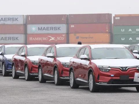 Lô xe điện VinFast xuất khẩu sang Mỹ chưa được hưởng ưu đãi thuế mới