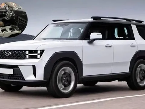 Lộ ảnh nội thất ‘như Range Rover’ của Hyundai Santa Fe mới