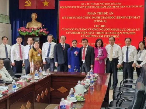 Công bố ứng viên vị trí Giám đốc Bệnh viện Mắt Tp.HCM