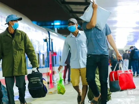 Đường sắt tăng cường chạy tàu dịp Tết Dương lịch