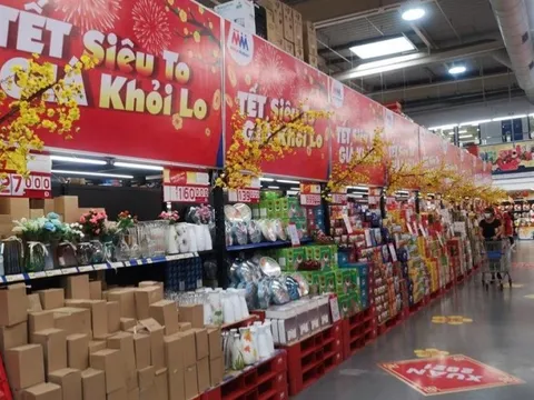 Siêu thị tăng dự trữ nguồn hàng để cung ứng dịp Tết Quý Mão 2023