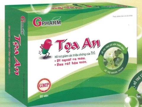 TPBVSK Tọa An, Viên Bào Ngư Calichi quảng cáo như thuốc chữa bệnh