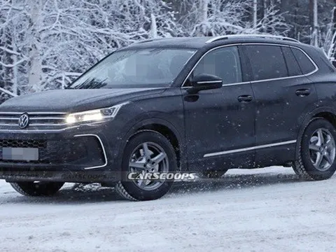 Bản nâng cấp vừa ra mắt Việt Nam, Volkswagen Tiguan đời mới đã lộ diện